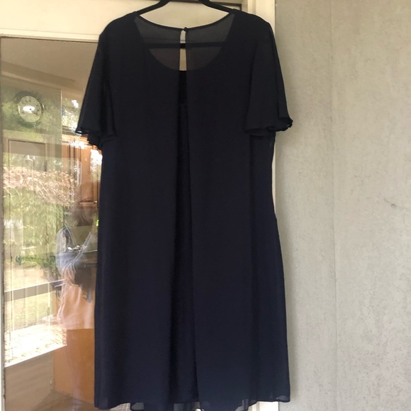 Navy Blue Evening Dress by MSK size 20W - Picture 5 of 5